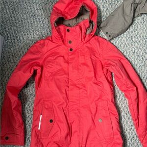 Burton Vibrant Red Hooded Jacket